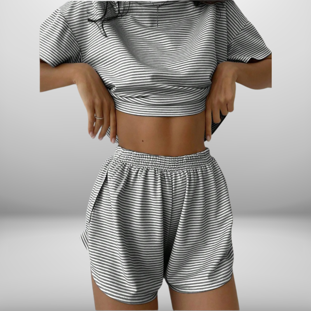 Stripe Pajama Set