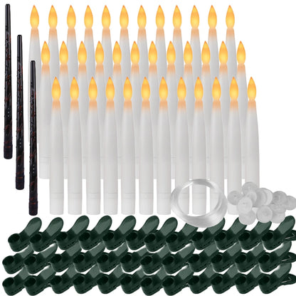 SpellGlow Candles with Magic Wand