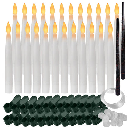 SpellGlow Candles with Magic Wand
