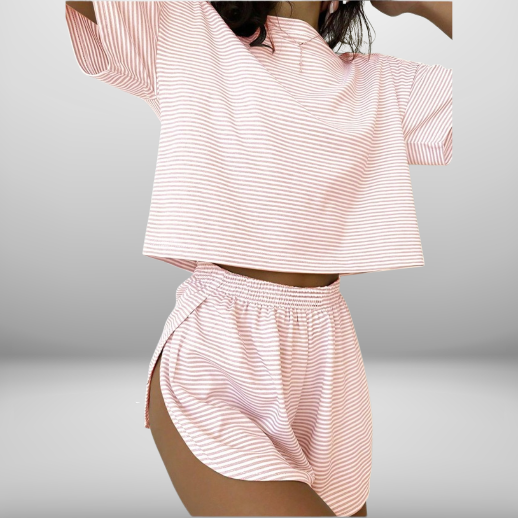 Stripe Pajama Set